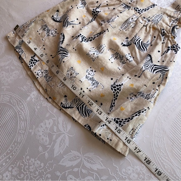 Koala kids Toddler Girls Size 3T Sleeveless Summer Dress Safari Animal Tan/Black - Picture 6 of 14